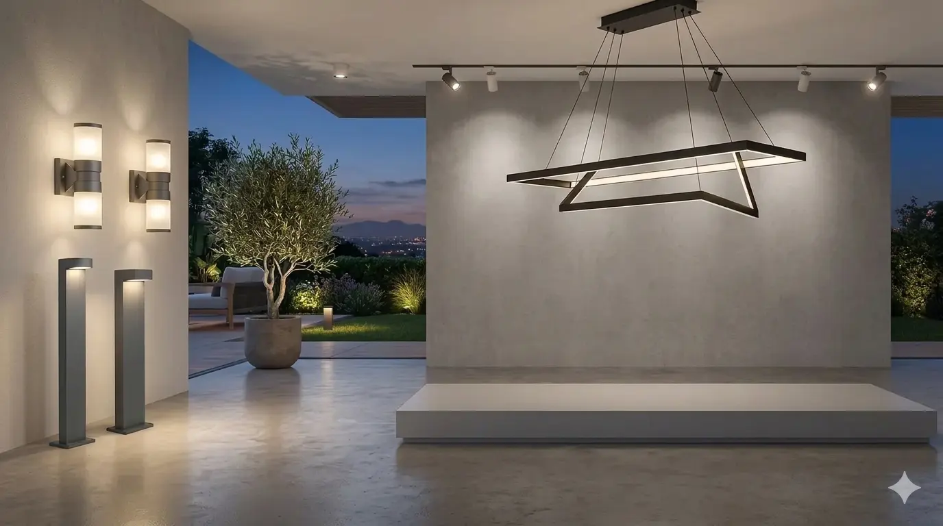Compra luminarias LED modernas para cada espacio