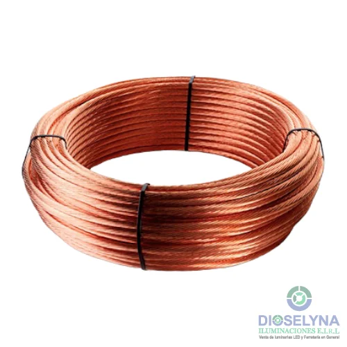 CABLE DE COBRE DESNUDO MM2, 7 HILOS