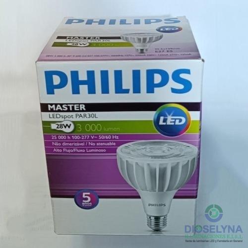 LÁMPARA LED PAR30L 28W 4000K 100-277V E27 30D MASTER LEDSPOT PHILIPS