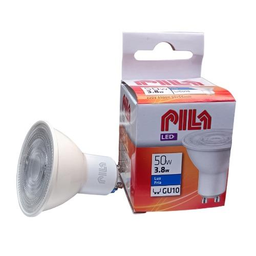 LAMPARA DICROICA LED 3.8W GU10 36° 2700K 220V PILA