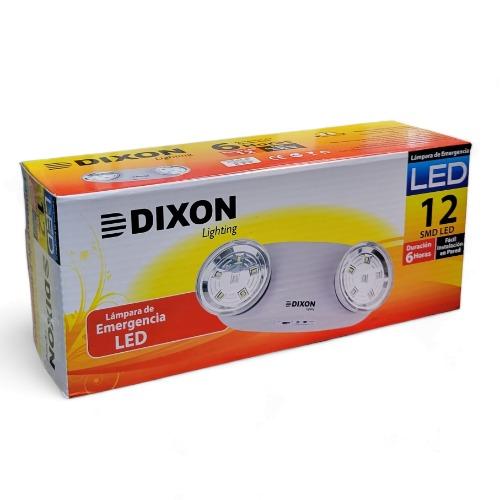 LUZ DE EMERGENCIA 12 LEDS IP20 DIXON