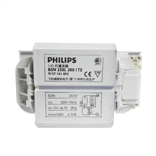BALASTRO P/LAMP VAPOR MERCURIO/HALOGENURO 250W 220V BLANCO PHILIPS