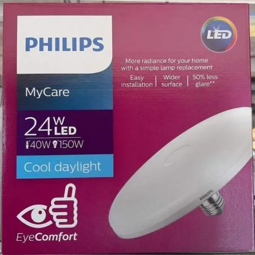 FOCO LED UFO CIRCULAR 24W E27 6500K 230V PHILIPS