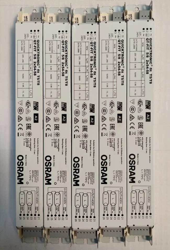 BALASTRO ELECTRONICO 2X54W TL5 220-240V OSRAM