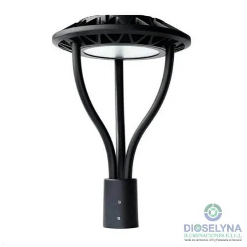 farola led para parque cytec 100w 12000 lumenes 6500k ip65