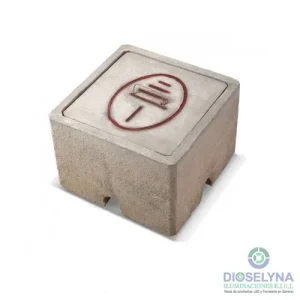 CAJA DE CONCRETO CUADRADA PARA PUESTA A TIERRA NACIONAL