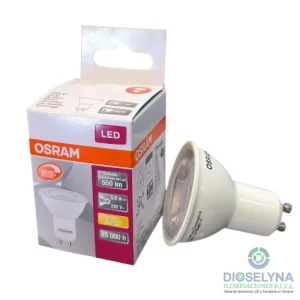 DICROICO LED DE 5.5W CÁLIDO DIMMABLE OSRAM