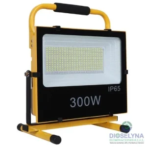 REFLECTOR LED RECARGABLE 300W IP65 6500K LYNALED