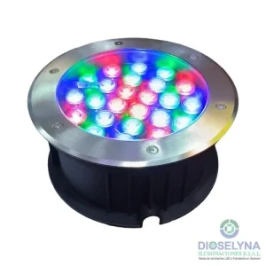 LAMPARA EMPOTRABLE LED RGB 24X1W IP67 220V CYTEC