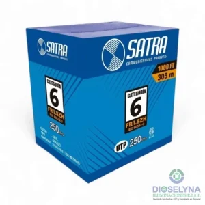 CABLE SOLIDO LSZH CATEGORIA 6 SATRA