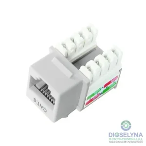 JACK RJ45 CAT6 BLANCO DIXON.