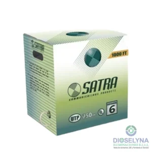 UTP SÓLIDO CATEGORIA 6 SATRA
