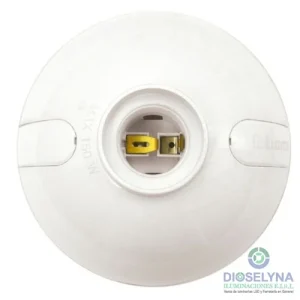 WALL SOCKET OVAL MARFIL ROSCA E27 BTICINO