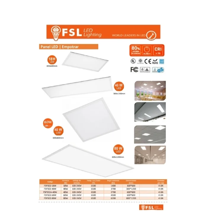 PANELES LEDS FSL