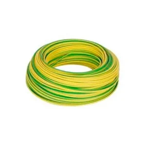 CABLE NHF-80 AMARILLO/VERDE-4MM-INDECO