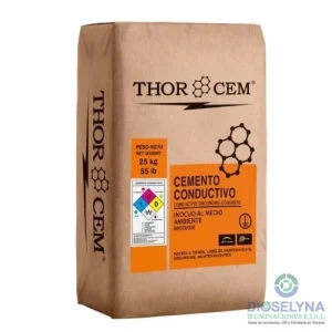 CEMENTO CONDUCTIVO 25KG THOR-CEM