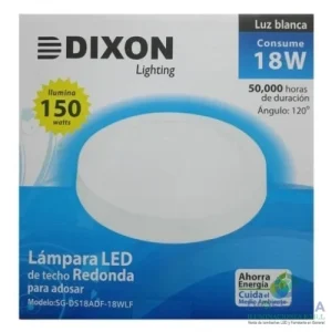 PANEL LED REDONDO ADOSABLE SG 18W AC 110-240V DIXON