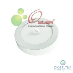 PANEL LED CON SENSOR DE PRESENCIA 18W IP20 6500K ADOSABLE (1530 LM) OSLER