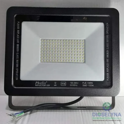 REFLECTOR LED SMD FLE-100W 180-265V IP66 50/60HZ PHELIX