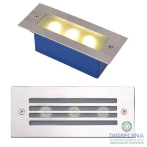 LUZ GUÍA LED 2x1W IP54 3000k/6500k 220V SIELED