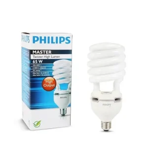 FOCO AHORRADOR ESPIRAL TWISTER 65W E27 LUZ BLANCA PHILIPS