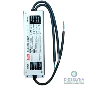 FUENTE DE ALIMENTACIÓN ELG-240-24DA DALI CONTROL 240W 24V 10A IP67 MEAN WELL