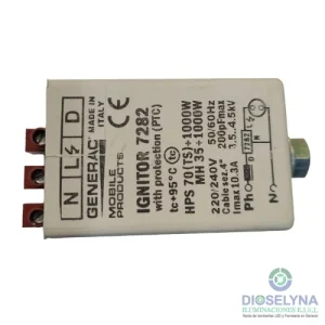 IGNITOR DE 1000W 220/240V 50/60HZ GENERAC