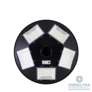 FAROLA SOLAR LED UFO REDONDA, OVNI 250W IP65 6500K EVERLEO