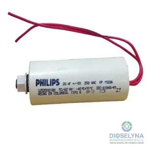 CONDENSADOR DE 20MFD 250V UF PHILIPS