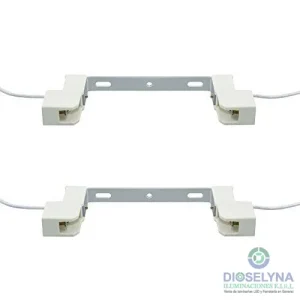 SOCKET PARA LAMPARA DOBLE CONTACTO RX7S