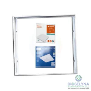 MARCO DE ALUMINIO PARA PANEL LED 60X60CMx4.4 cm OSLER