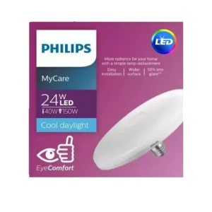 FOCO LED UFO CIRCULAR 24W E27 6500K 230V PHILIPS
