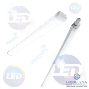 LUMINARIA HERMETICA LED 33W 220-240V 6500K L1200MM WT068C WATERPROOF G3 PHILIPS
