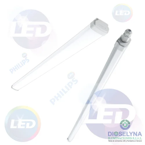 LUMINARIA HERMETICA LED 33W 220-240V 6500K L1200MM WT068C WATERPROOF G3 PHILIPS