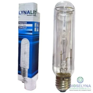 LAMPARA HALOGENURO METALICO TUBULAR 70W E27 4500K HPI-T OSLER