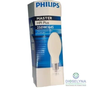 LAMPARA MASTER HPI-PLUS 250W/645 OVOIDE E40 PHILIPS