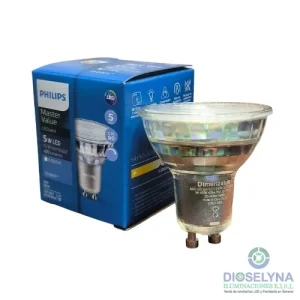 LAMPARA DICROICA LED DIMERIZABLE 5W 4000K 220-240V PHILIPS
