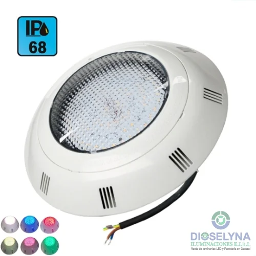 LUMINARIA LED ACUATICA OP-SW04-20WRGB IP68 12VAC OPALUX