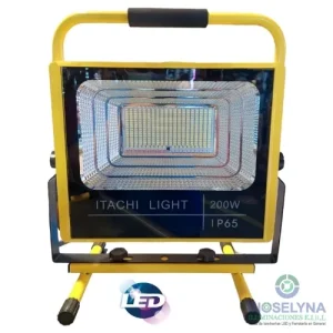 REFLECTOR LED RECARGABLE PORTÁTIL 200W IP65 6500K ITACHI LIGHT