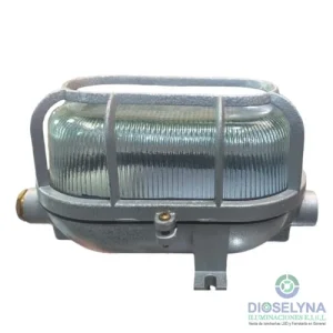 FANAL HORIZONTAL CLARO BLINDADO IP65  E27 NACIONAL
