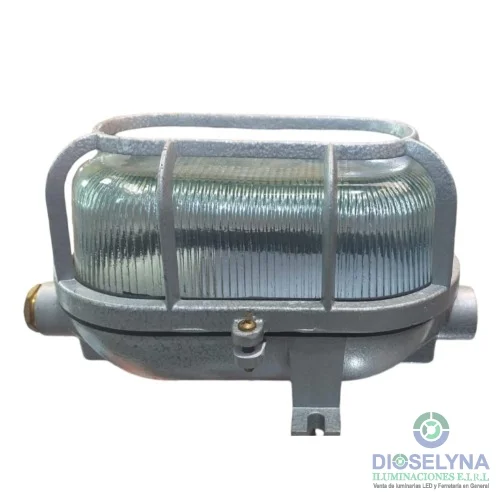 FANAL HORIZONTAL CLARO BLINDADO IP65 E27 NACIONAL