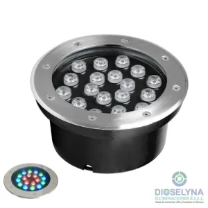 SPOT EMPOTRABLE DE SUELO / LED RGB DEDONDA /DE EXTERIOR IP68 220V LUMISOL