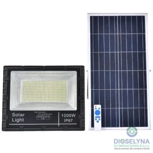 REFLECTOR LED CON PANEL SOLAR 1000W IP67 6000K OSLER