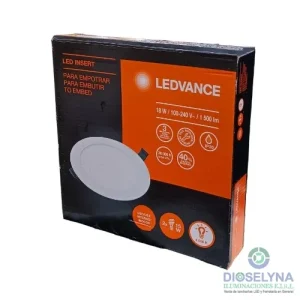 PANEL LED INSERT 18W PARA EMPOTRAR (3000K/4000K/6500k ) 100-240V LEDVANCE OSRAM