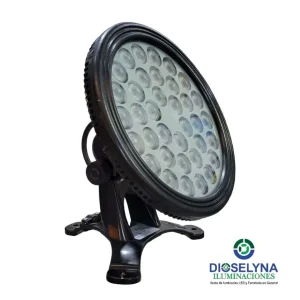 faro led sumergible 45w dmx rgb ip68 cytec 24v para piscinas