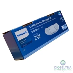 LUMINARIA DE EMERGENCIA LEDR1W5 2W 220LM 120-277V PHILIPS