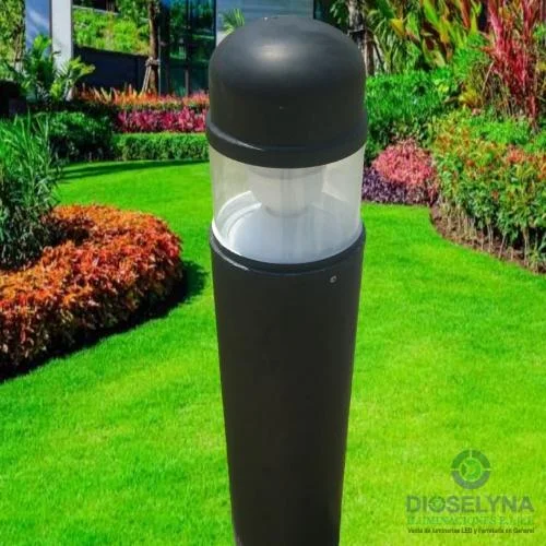BOLARDO LED 12W ORNAMENTAL IP65 PARA EXTERIORES NACIONAL - Imagen 2
