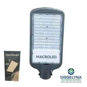 Luminaria Street light LED SL-100W IP65 5700K Macroled