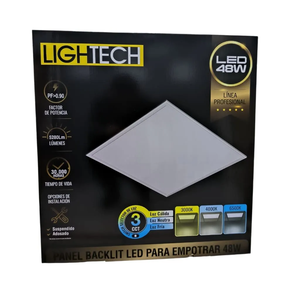 panel led 60x60 48w lightech