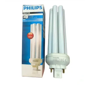 Lampara Compacta MASTER PL-T 42W 3000K 4P GX24q-4 Philips